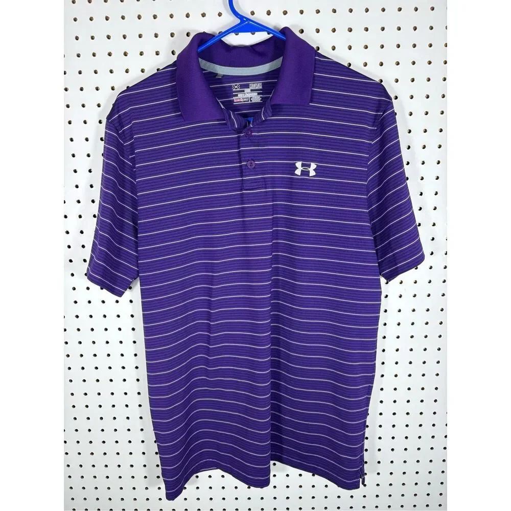 Under Armour Striped polo shirt size M